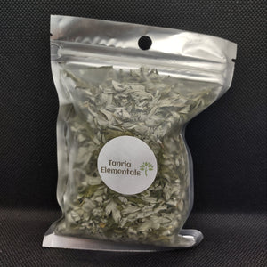 pack of dried herbs