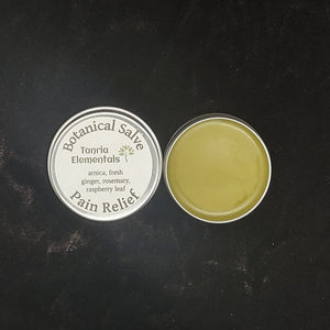 botanical salve tin