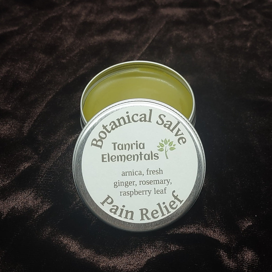 botanical salve tin