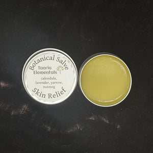 botanical salve tin