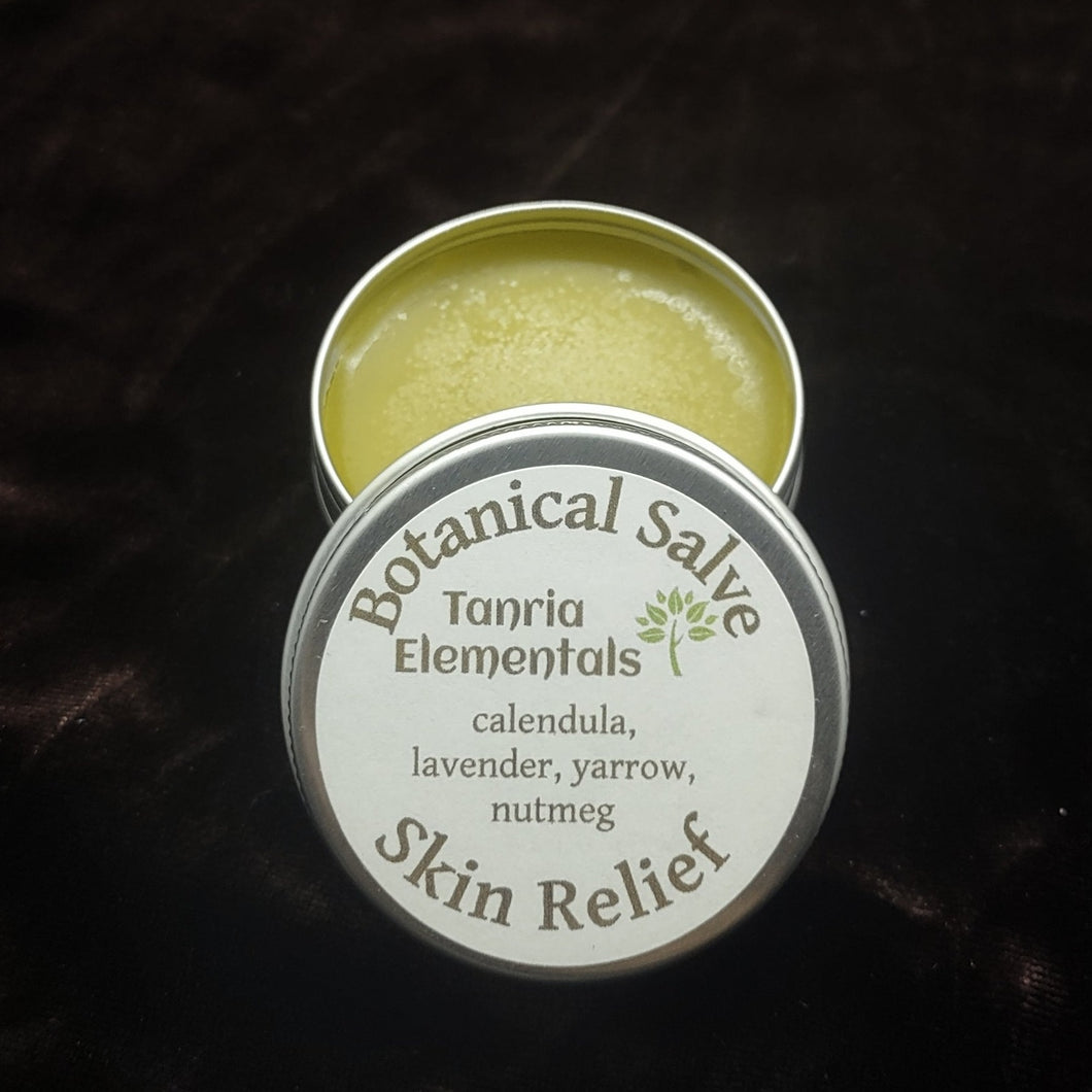 botanical salve tin