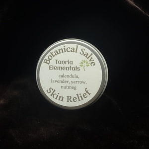 botanical salve tin